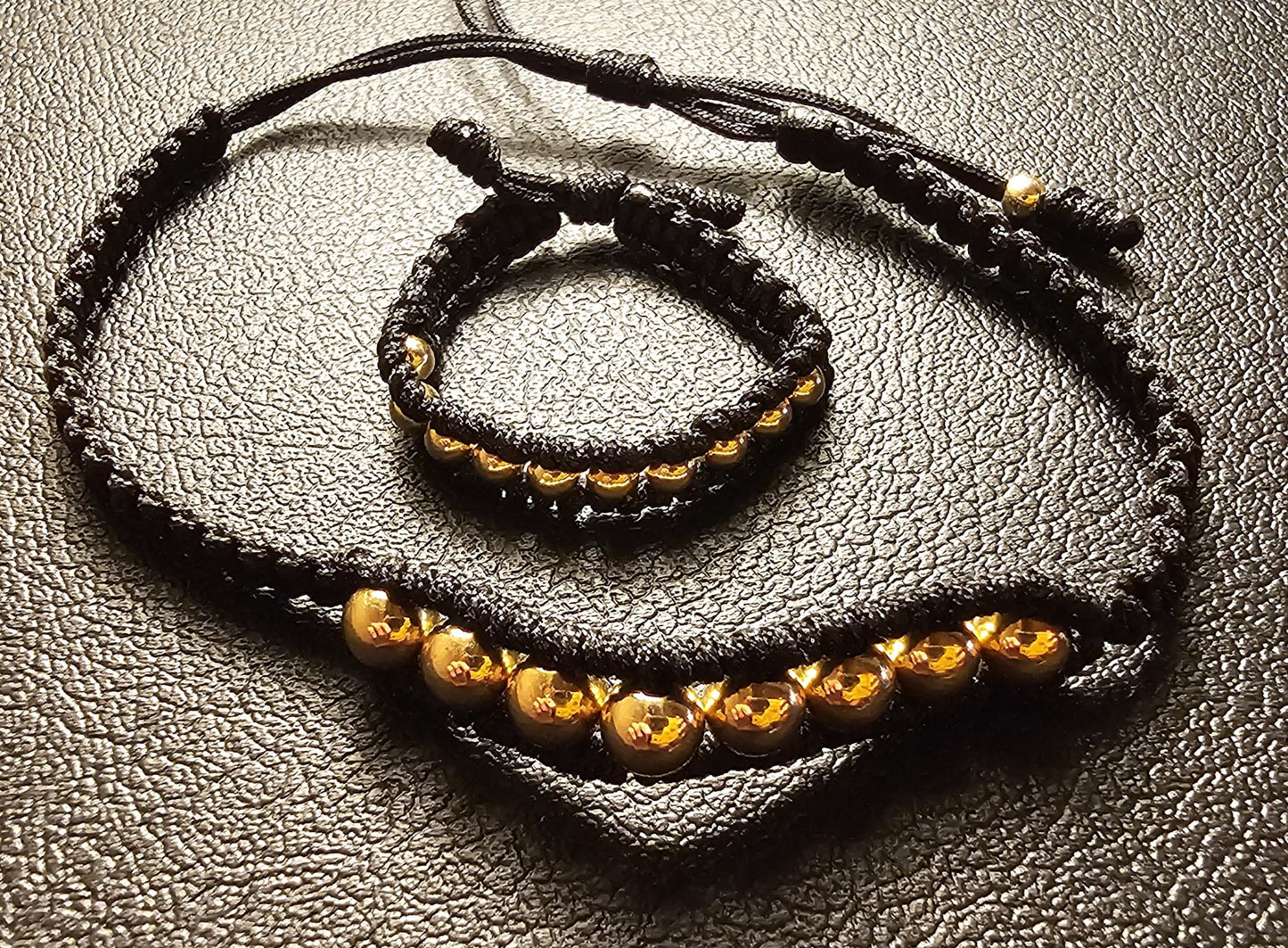 Set Pulsera con Anillo - Artesanal