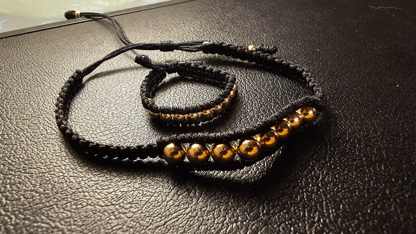 Set Pulsera con Anillo - Artesanal