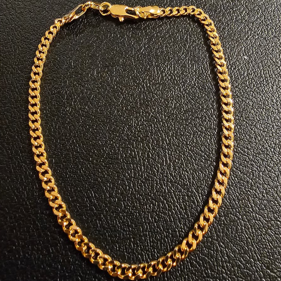 Pulsera Cubana Plana 20 cm