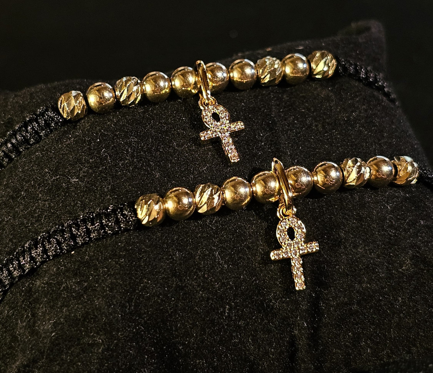 Pulsera Artesanal CRUZ ANKH