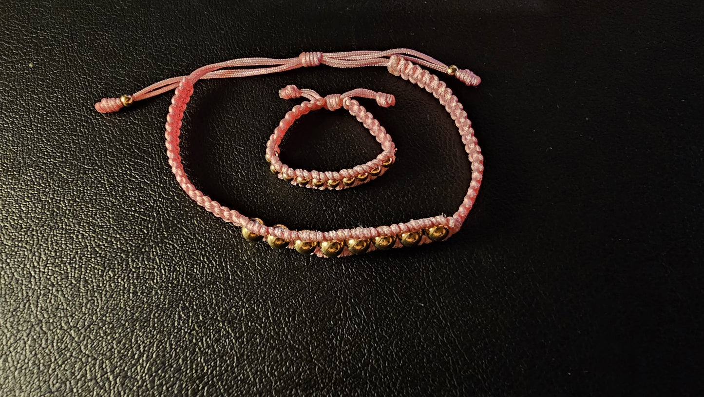 Set Pulsera con Anillo - Artesanal