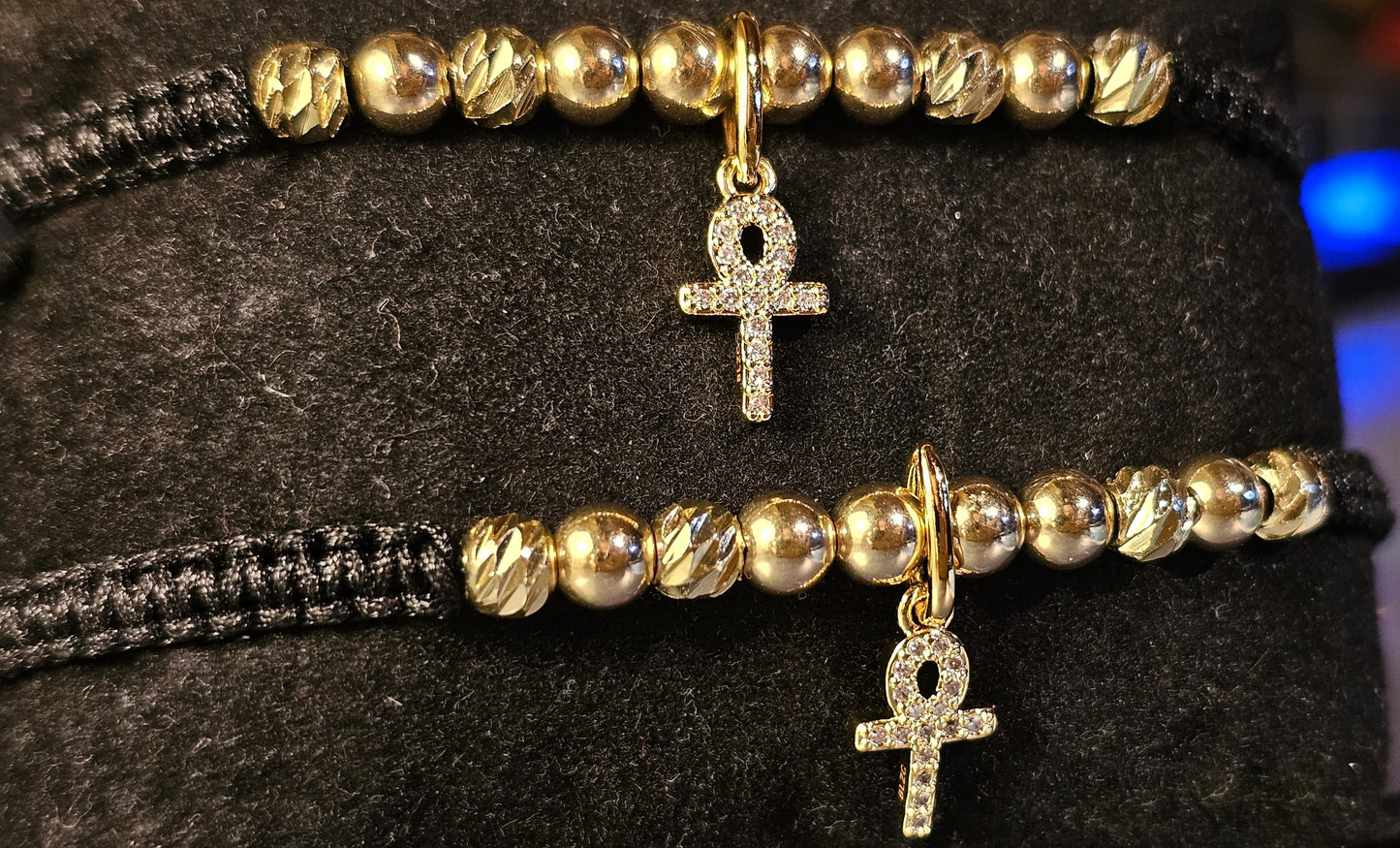Pulsera Artesanal CRUZ ANKH
