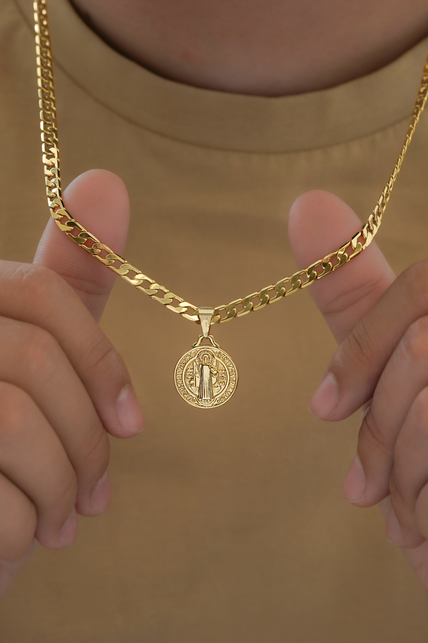 Dijes Medalla de San Benito