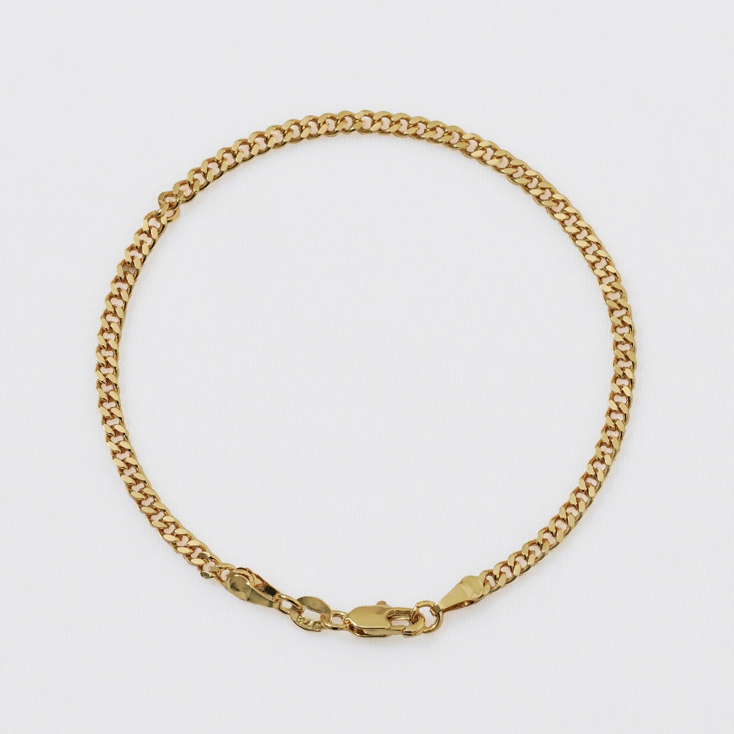Pulsera Cubana Plana 20 cm