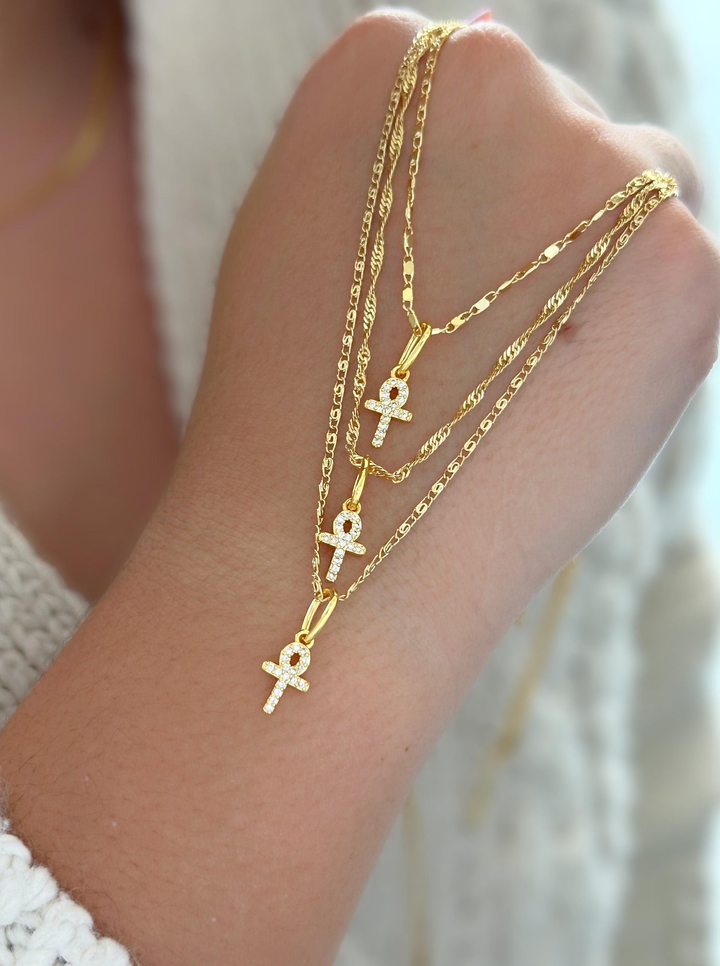 Dije Cruz Ankh