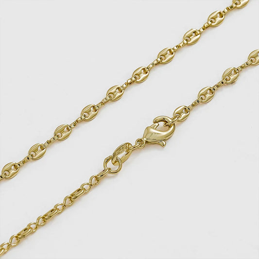 Cadena C Gucci Delgada 45 Cms
